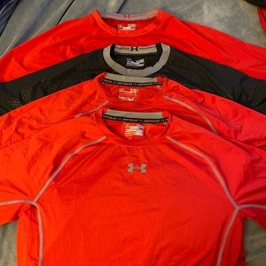 7 men’s underarmour shirts
